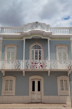 Historic architecture with Moorisch elements in Tavira city, Algarve,Portugal