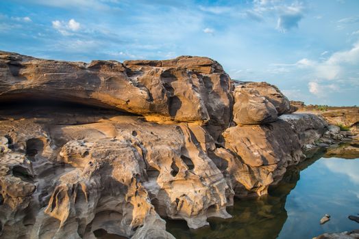 3000 bok ,Sam pan bok, Ubon-ratchathani, Grand Canyon of Thailand.