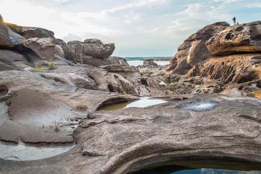 3000 bok ,Sam pan bok, Ubon-ratchathani, Grand Canyon of Thailand.