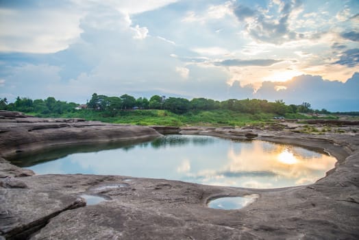 3000 bok ,Sam pan bok, Ubon-ratchathani, Grand Canyon of Thailand.