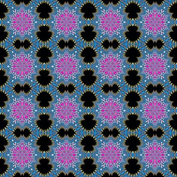 Digital computer graphic - seamless decorative ornament for design.