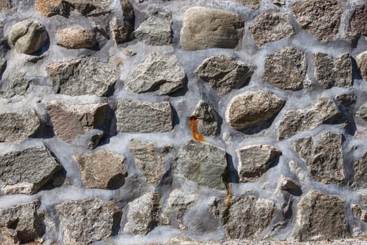 Huge stone wall texture as background
