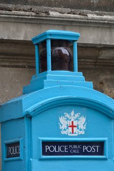traditional london police box