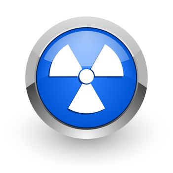 blue glossy web icon