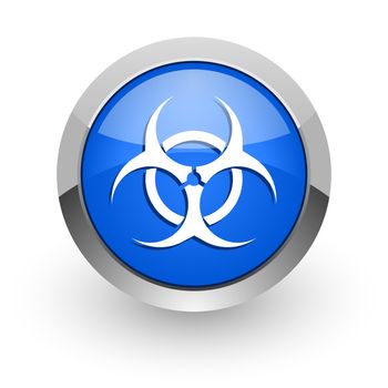 blue glossy web icon