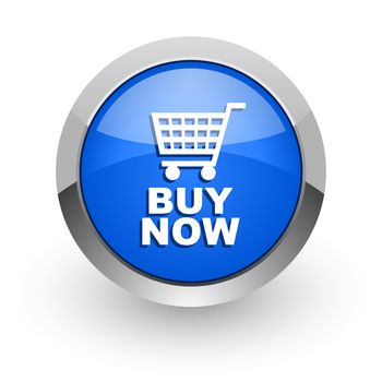 blue glossy web icon