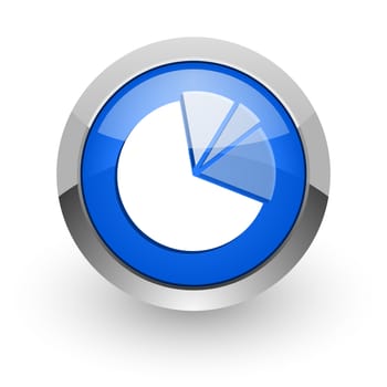 blue glossy web icon