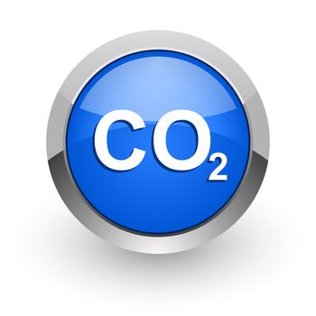 blue glossy web icon