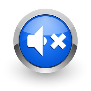 blue glossy web icon