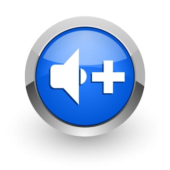 blue glossy web icon