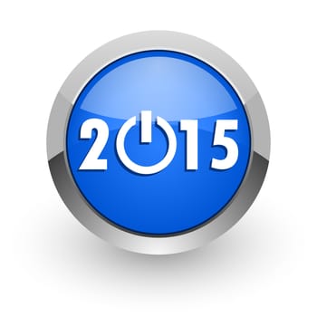 blue glossy web icon