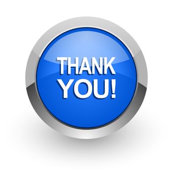 blue glossy web icon