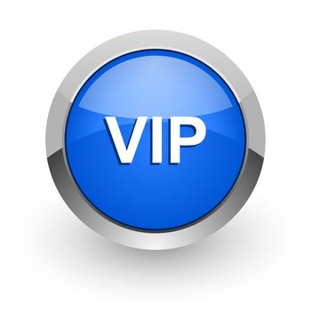 blue glossy web icon