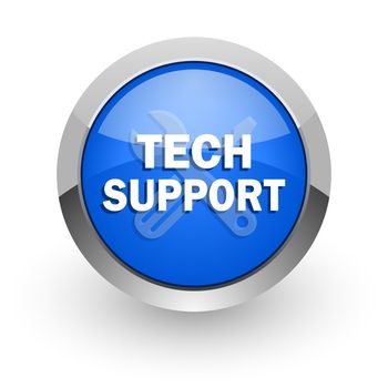 blue glossy web icon