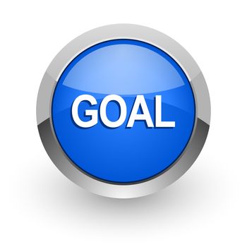 blue glossy web icon