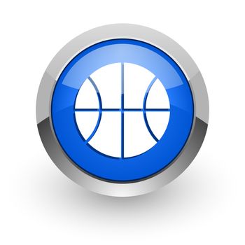 blue glossy web icon