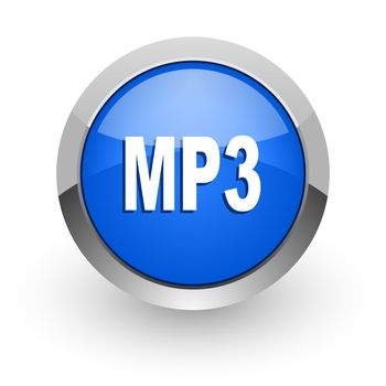 blue glossy web icon