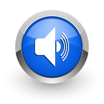 blue glossy web icon