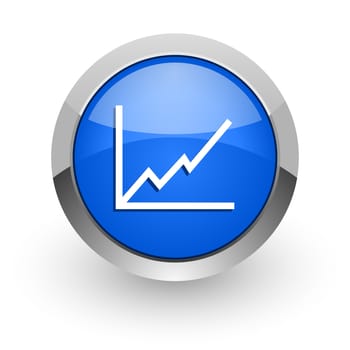blue glossy web icon