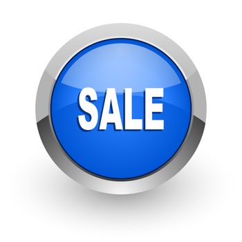 blue glossy web icon