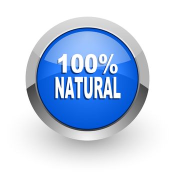 blue glossy web icon