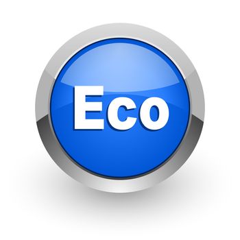 blue glossy web icon
