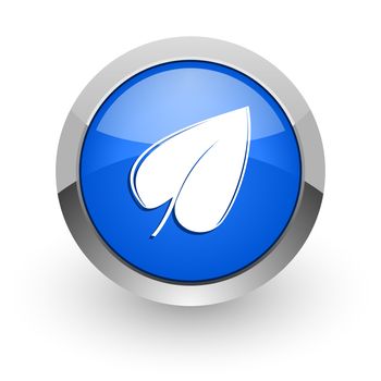 blue glossy web icon