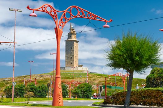 The Tower of Hercules is one of the oldest lighthouses n the world