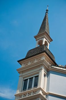 typical architecture in Mulhouse - Alsace - France