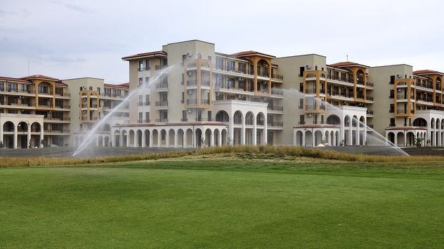 You can buy or rent houses on golf courses in Bulgaria