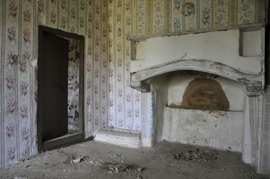 Old house with open fireplace in Avren in Bulgaria 