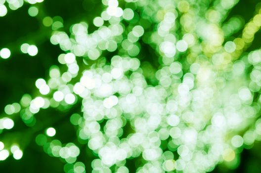 Abstract & Festive background with bokeh defocused lights