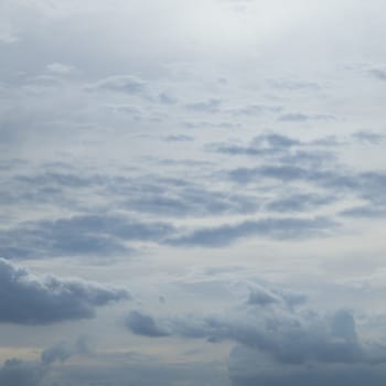 Cloud in the sky Clouds across sky, air near storm clouds forming.