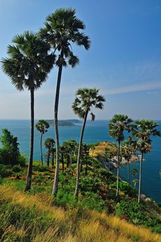 View of a Promthep cape. Phuket island, Thailand