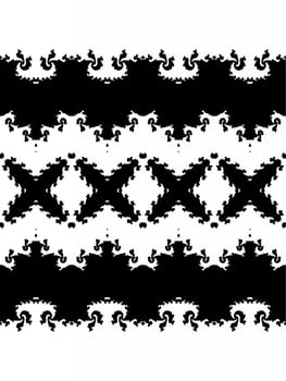 Digital computer graphic - decorative pattern in a graphic style.