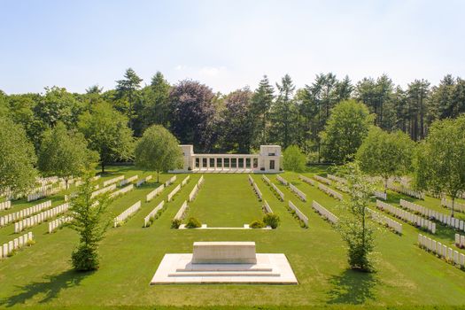 New British Cemetery world war 1 flanders fields