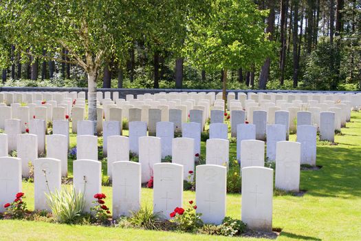 New British Cemetery world war 1 flanders fields