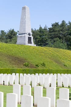 New British Cemetery world war 1 flanders fields