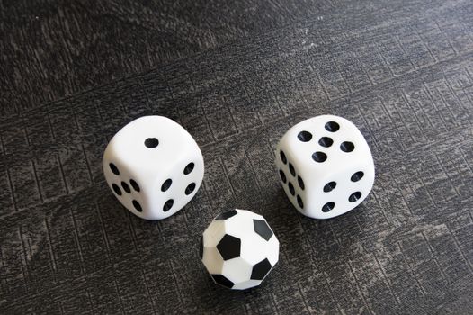 Gambling with dice and football win money