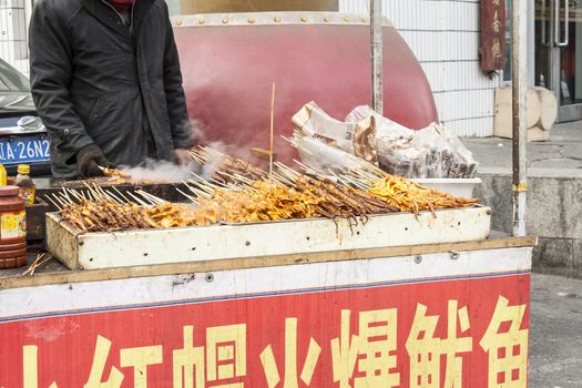 Street food in Shenyang China