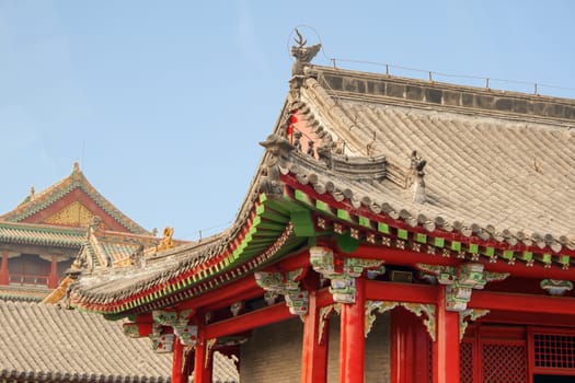 Forbidden city Beijing Shenyang Imperial Palace China