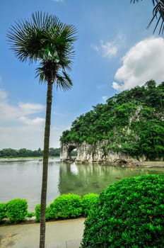 Guillin Seven Star Park and Karst rocks Yangshuo China.