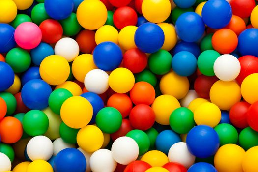 bunch of color toy balls for background