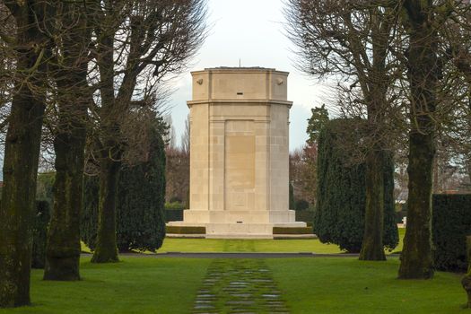 American cemetery Flanders field Belgium Waregem