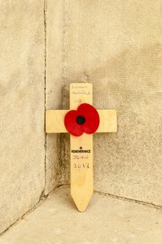 Tyne cot cemetery poppy flanders fields world war one