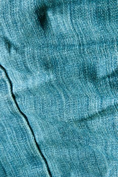 detail clothes - blue jean texture closeup