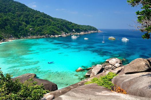 Tropical paradise, Similan islands, Andaman Sea, Thailand