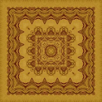 Seamless artistic background, abstract graphic pattern on wooden veneer