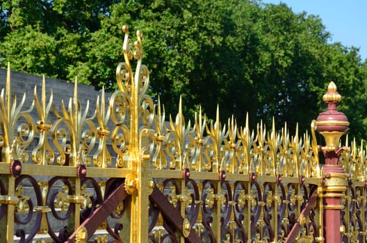 Ornate Fence at albert memorial