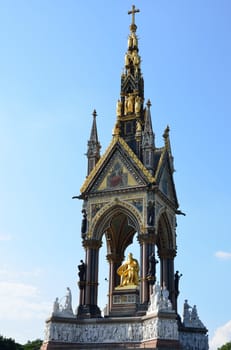 Albert memorial at angle